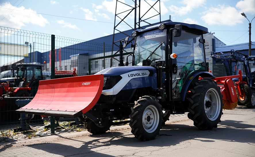 Мощный отвал CHEBY для вашего трактора LOVOL «Легион Авто»!